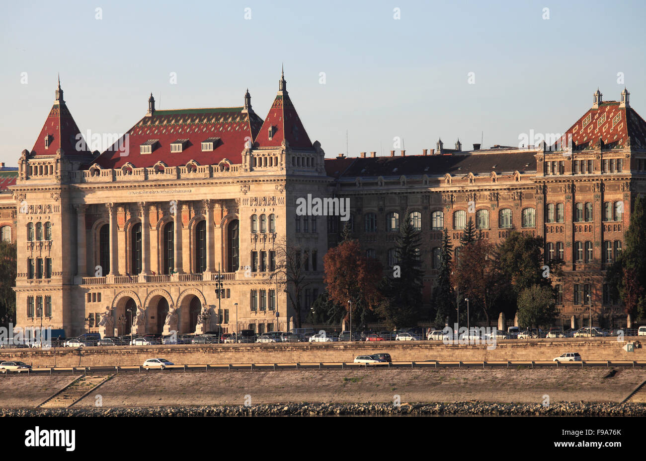 Hungary, Budapest, University of Technology and Economics, Stock Photo