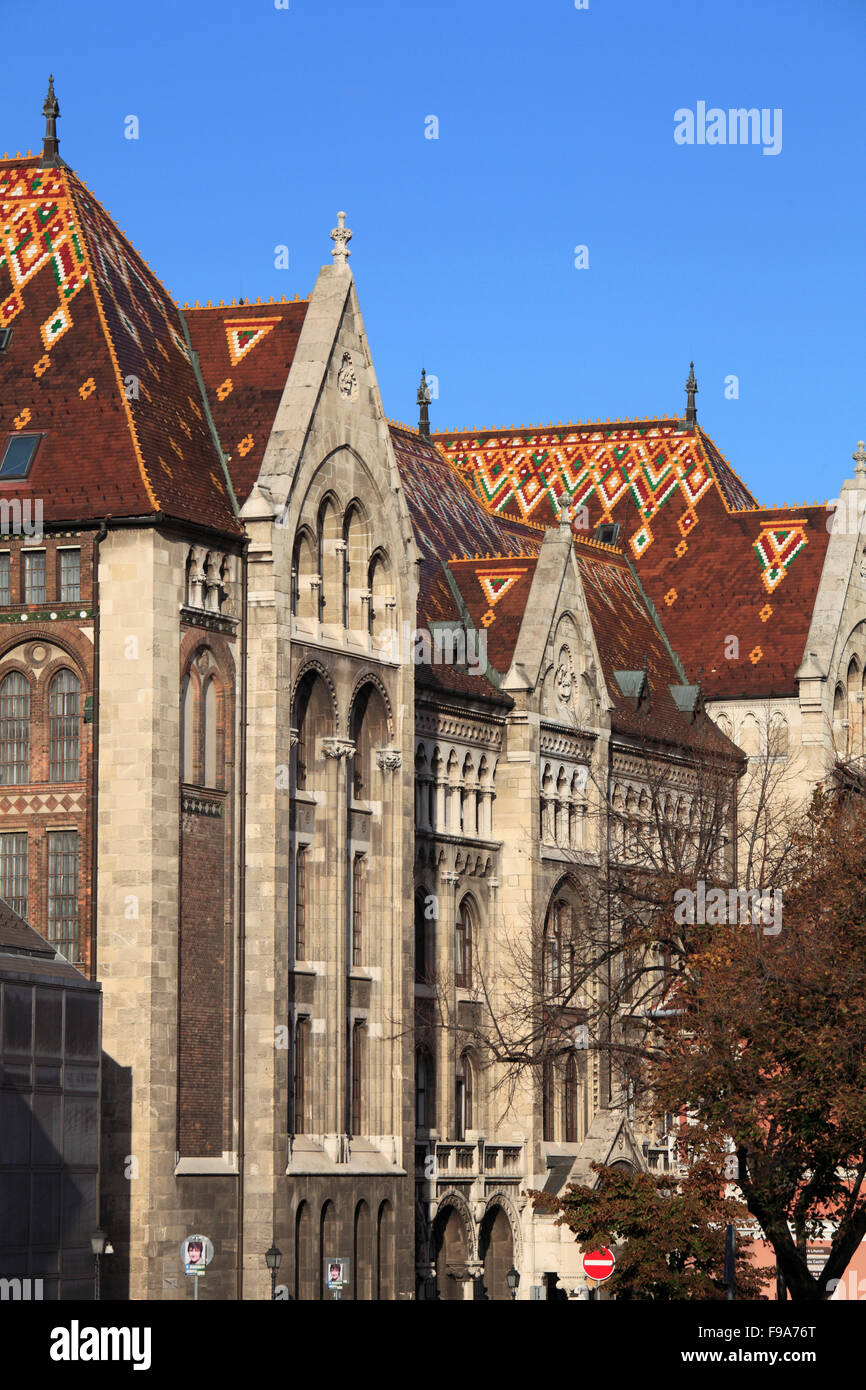 Hungary, Budapest, National Archives, Stock Photo