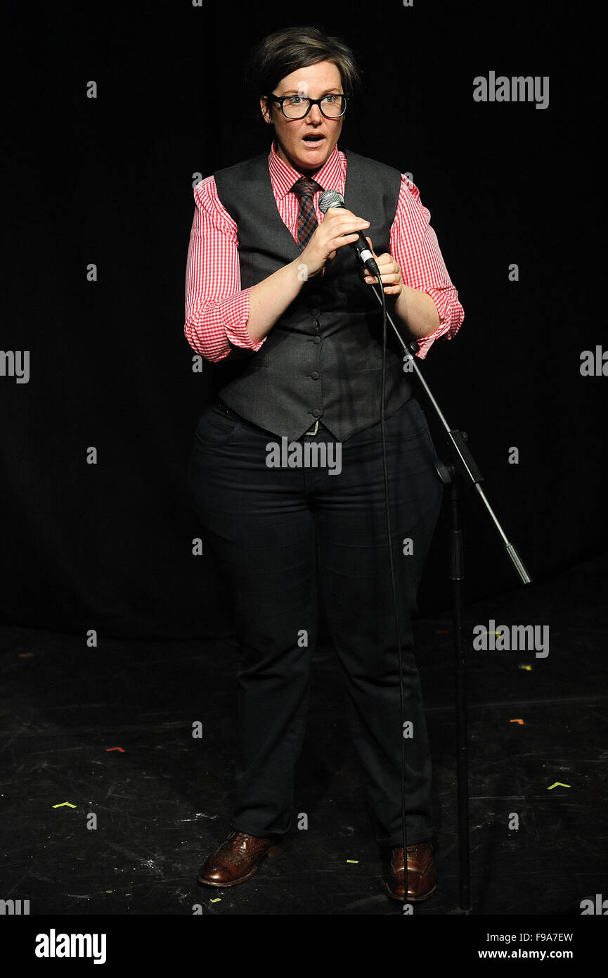 Comedian Hannah Gadsby performs at the Edinburgh Festival Fringe in