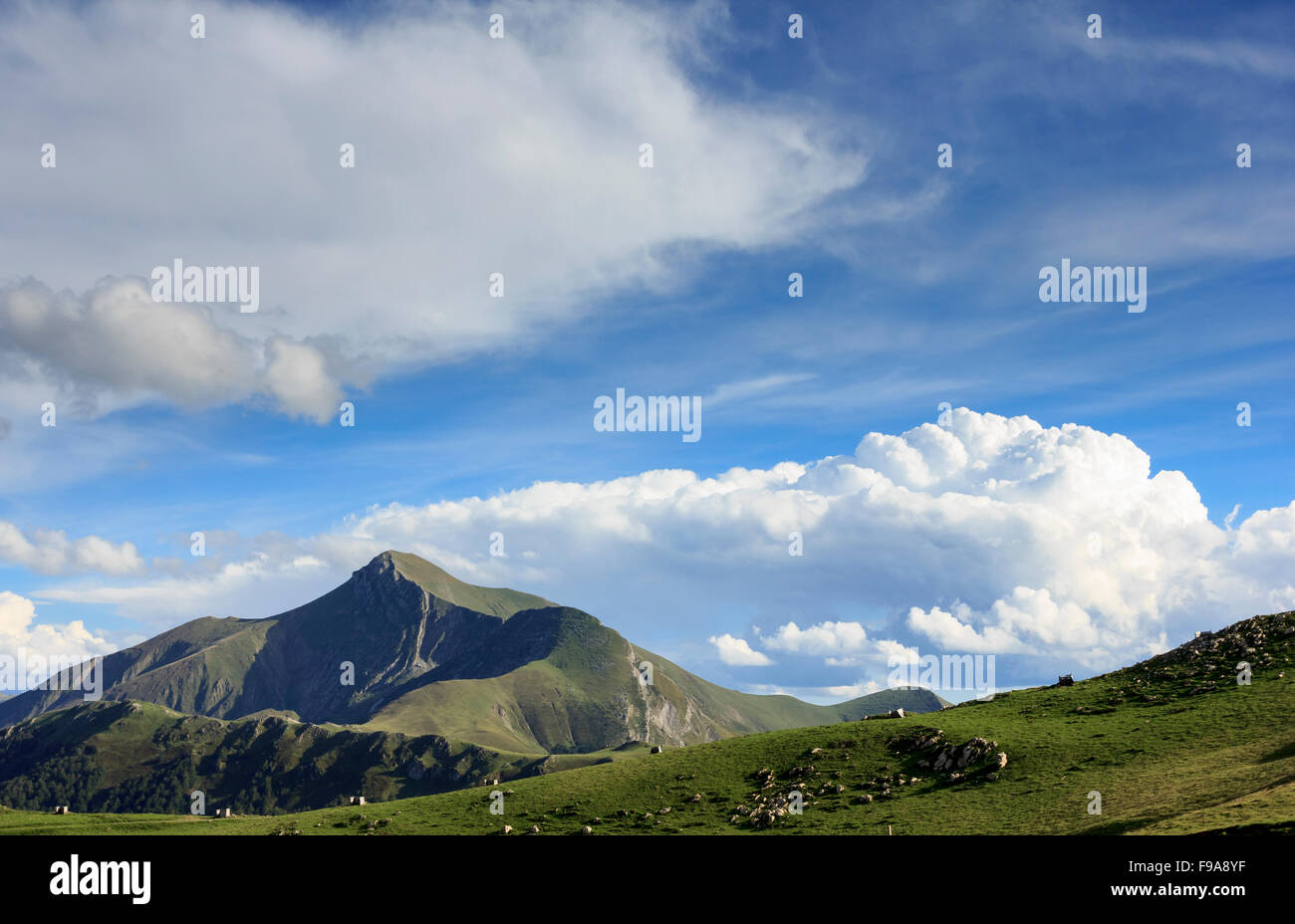 Orhy Mountain From Irati Hills Stock Photo Alamy