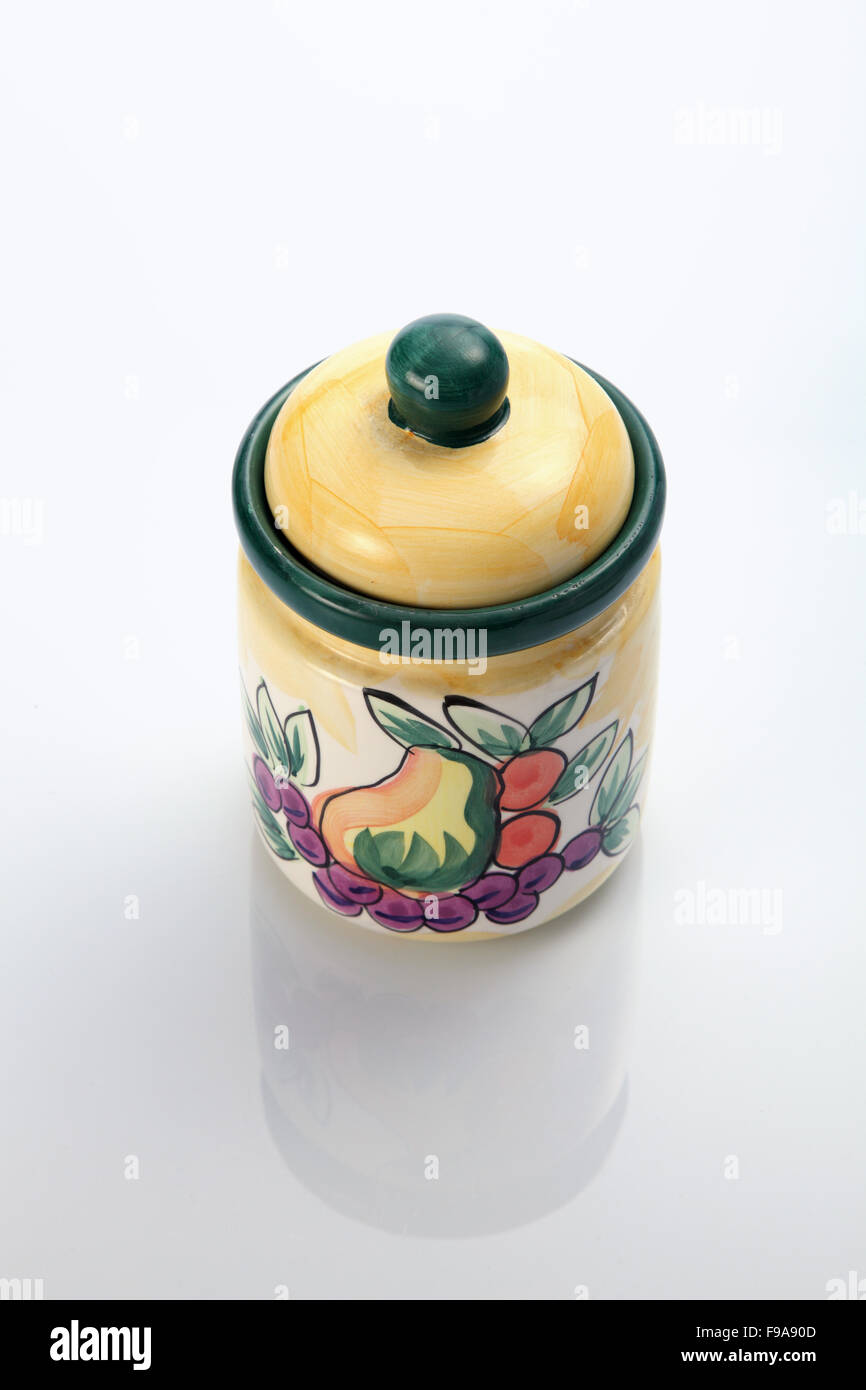 Download Yellow Color Porcelain Jar On The White Background Stock Photo 91810333 Alamy PSD Mockup Templates