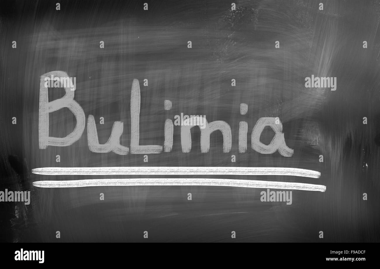 Bulimia Concept Stock Photo