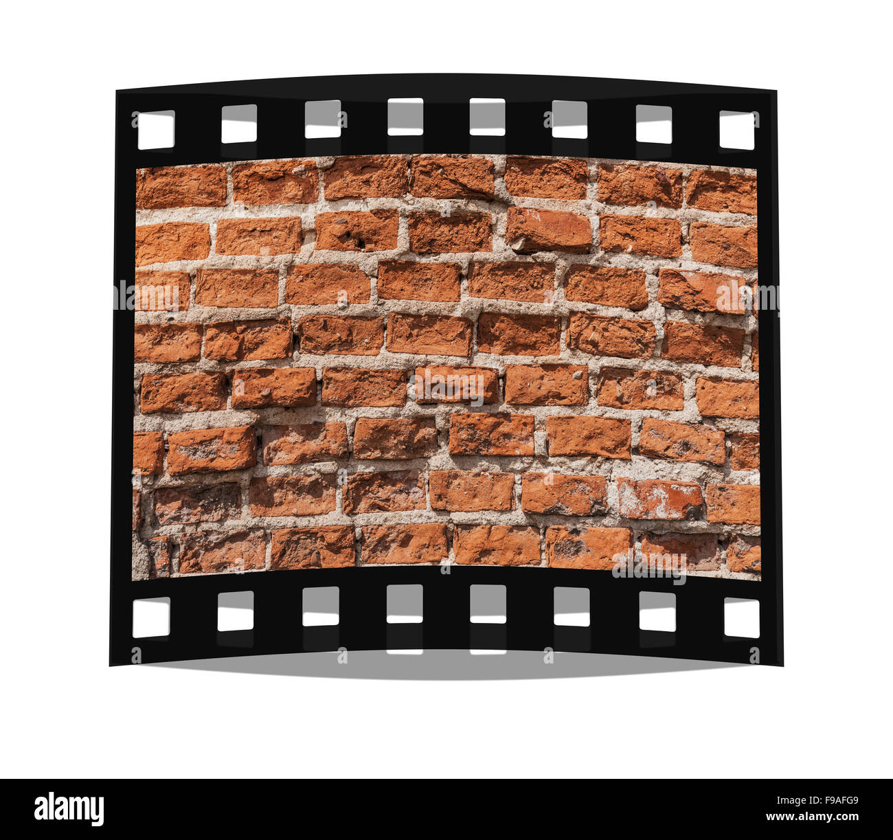 Detail photo of a brick wall Stock Photo