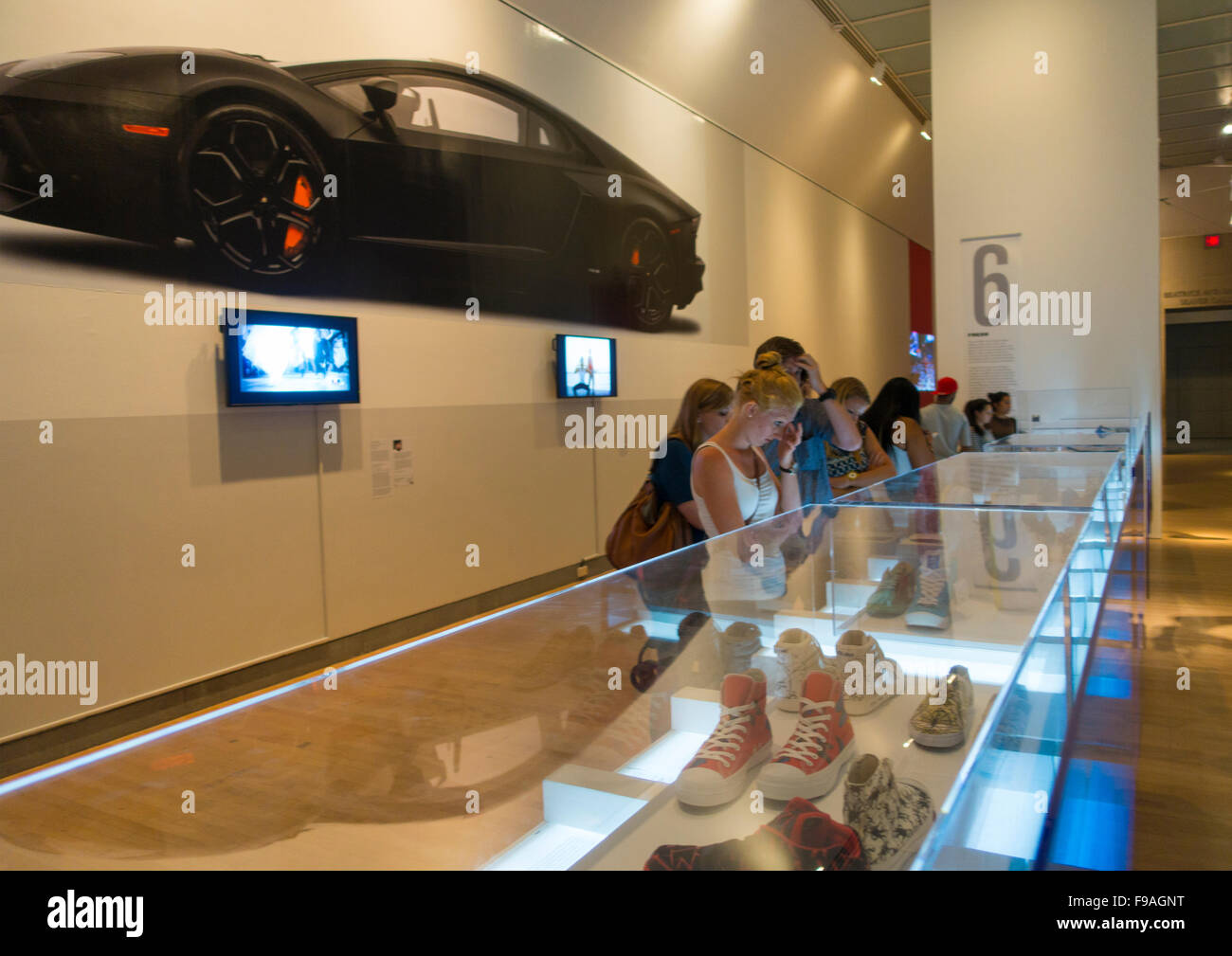 the rise of sneaker culture Brooklyn Museum NYC Stock Photo Alamy