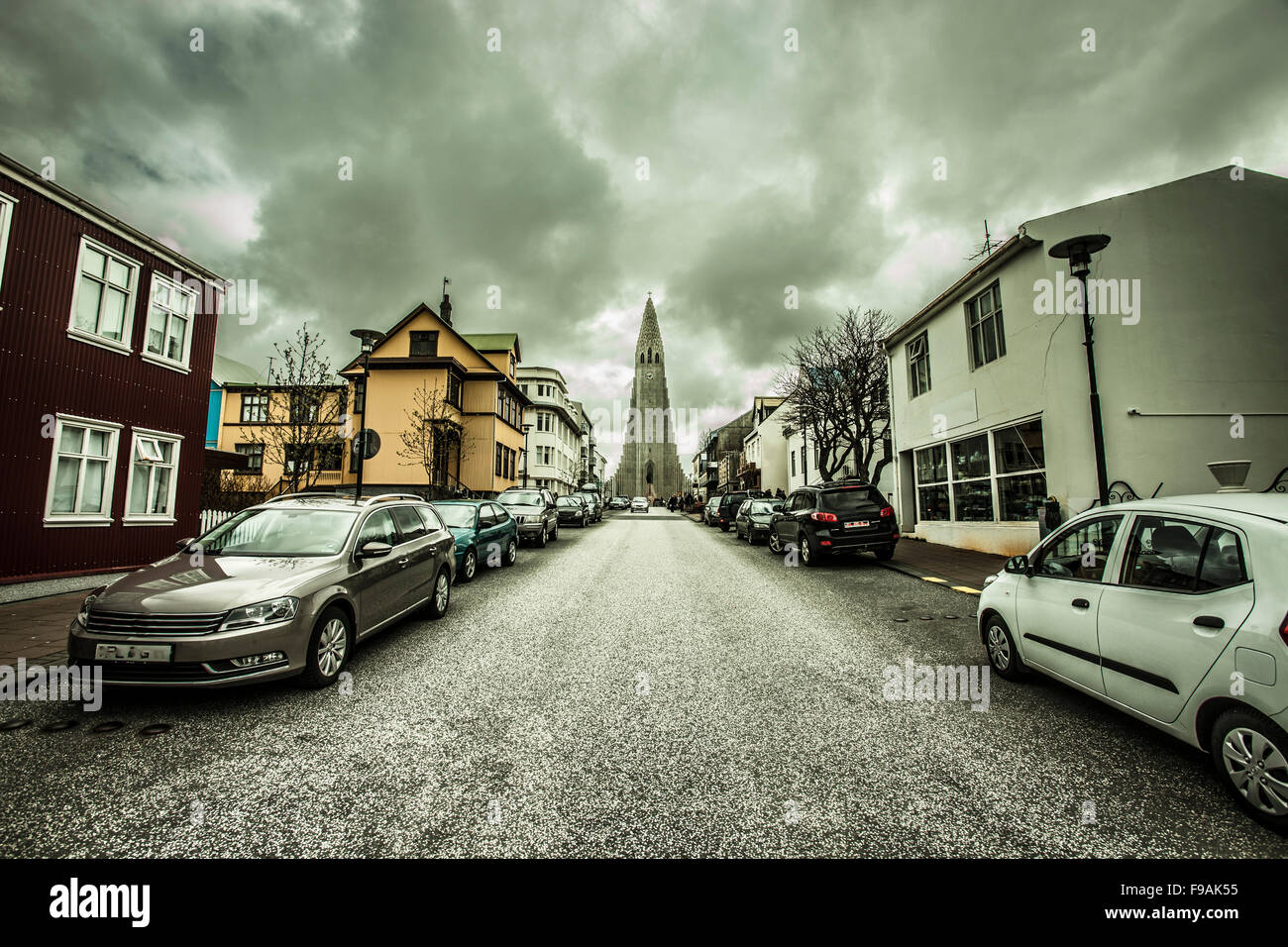 Hallgrimskirkja In Reykjavik Iceland Stock Photo Alamy Hallgrimskirkja In Reykjavik Iceland Stock Photo Alamy