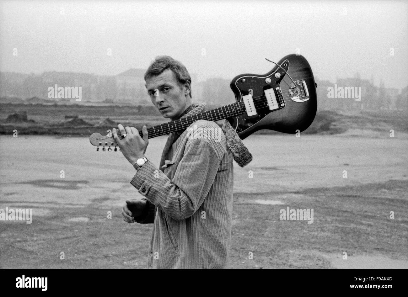 Der Sänger Jay Walker in München, Deutschland 1960er Jahre. Singer Jay