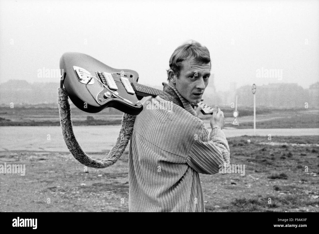 Der Sänger Jay Walker in München, Deutschland 1960er Jahre. Singer Jay