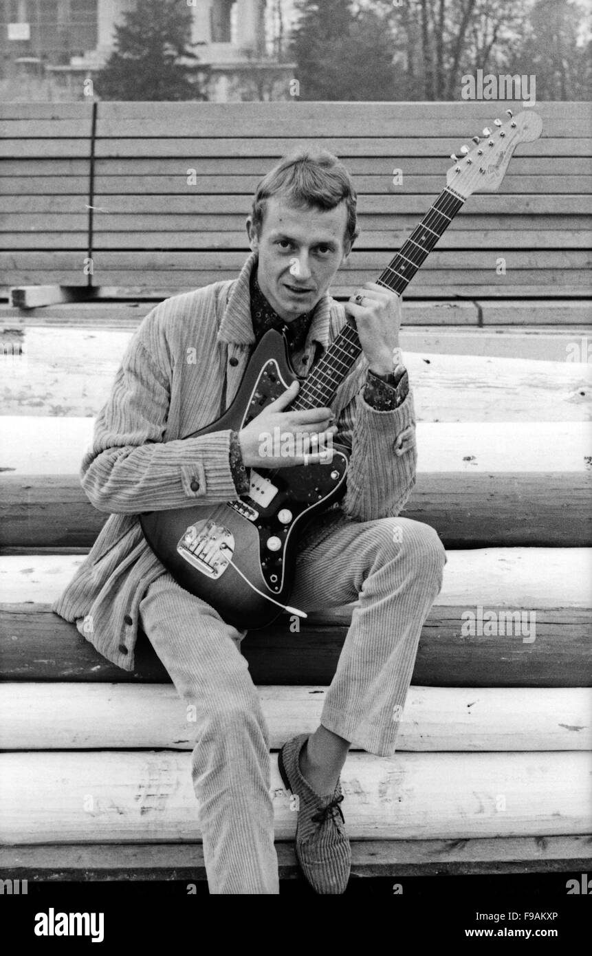 Der Sänger Jay Walker in München, Deutschland 1960er Jahre. Singer Jay