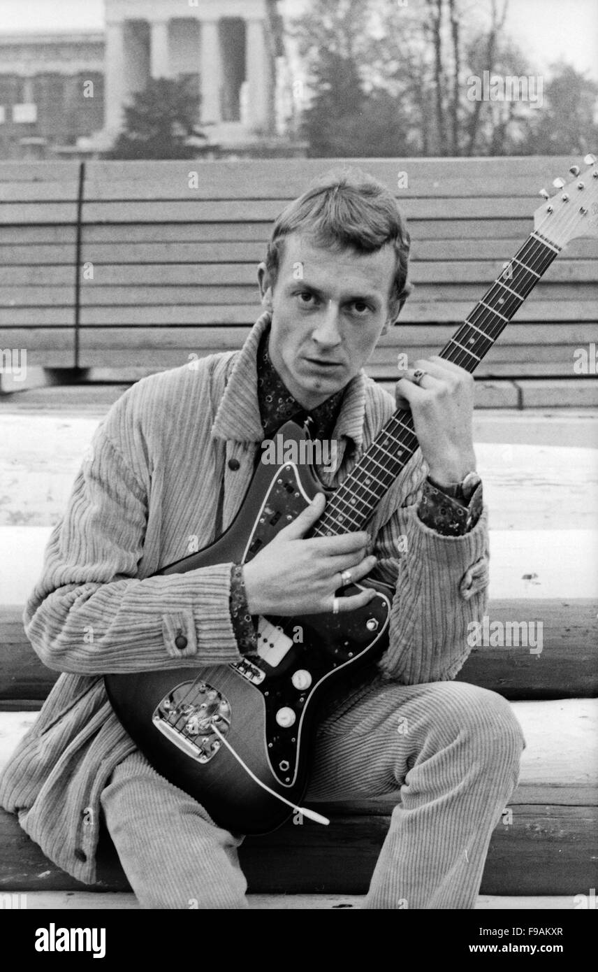 Der Sänger Jay Walker in München, Deutschland 1960er Jahre. Singer Jay