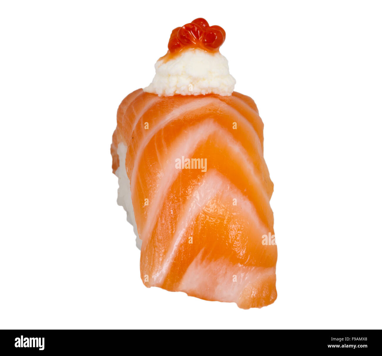 Sushi salmon sake Stock Photo - Alamy