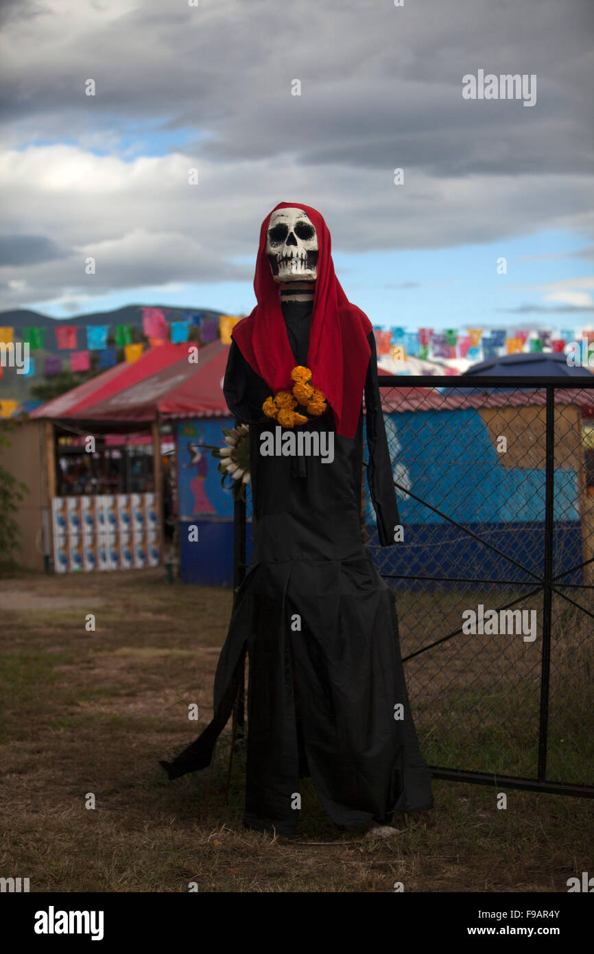Day of the Dead in Oaxaca, Mexico. Stock Photo
