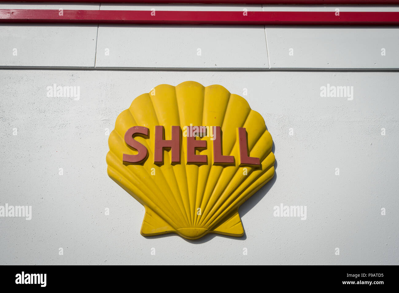 Shell oil and petroleum company logo Stock Photo