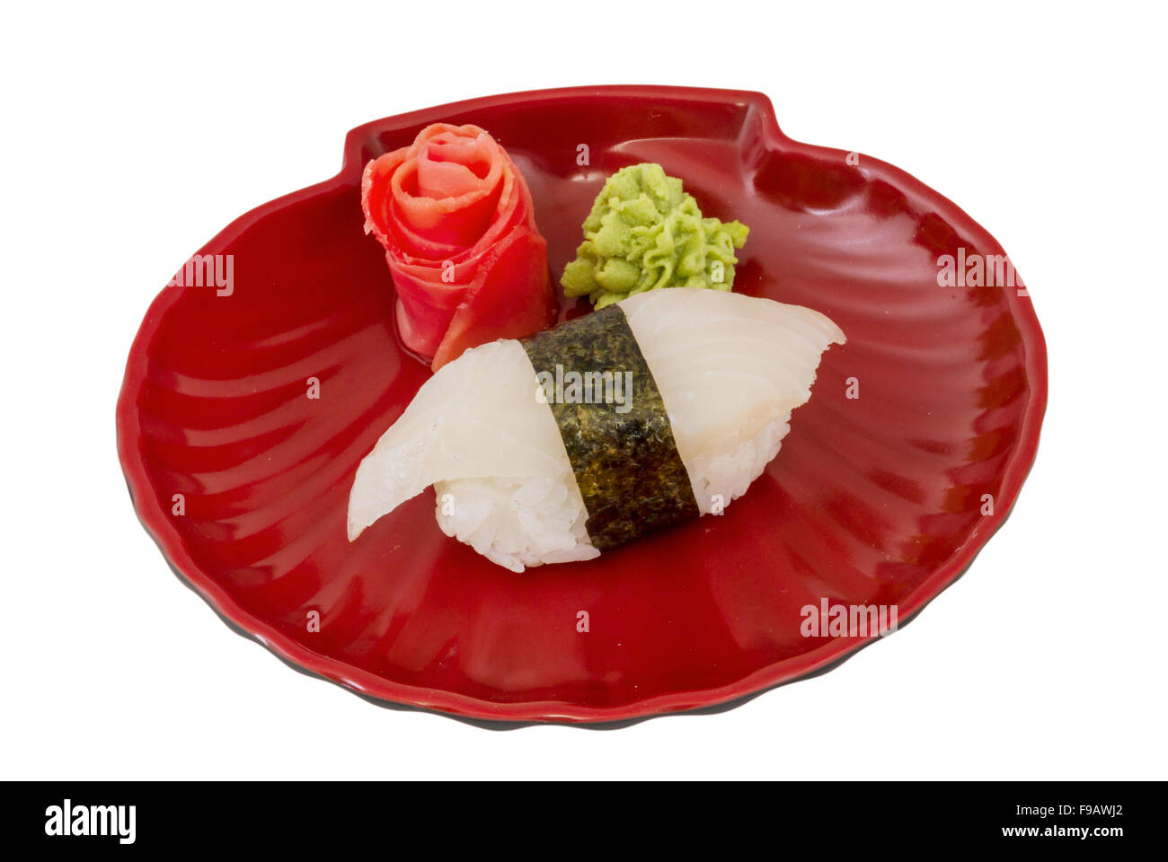 White fish sushi Stock Photo - Alamy