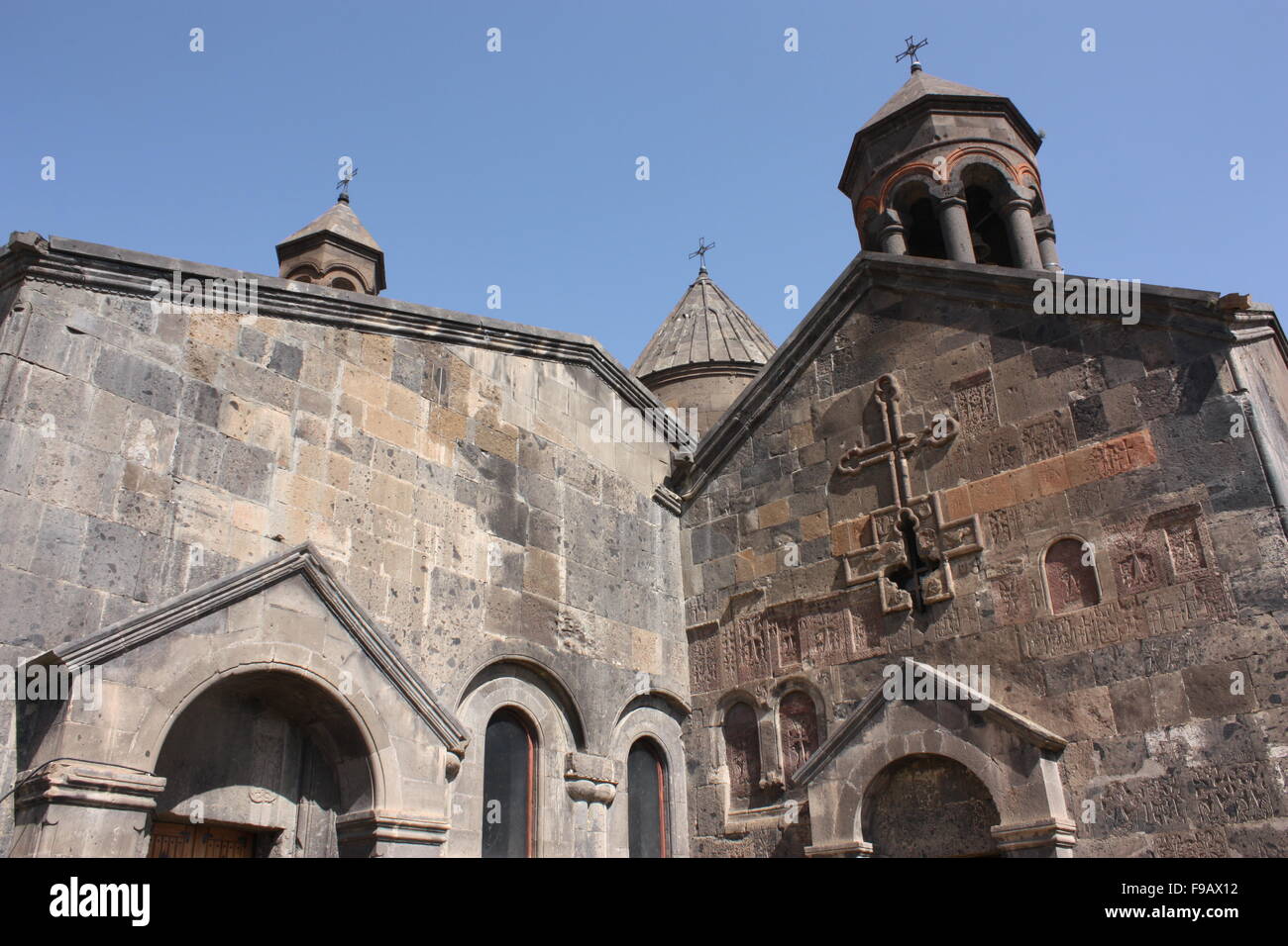 Saghmosavank Monastery in Armenia Stock Photo