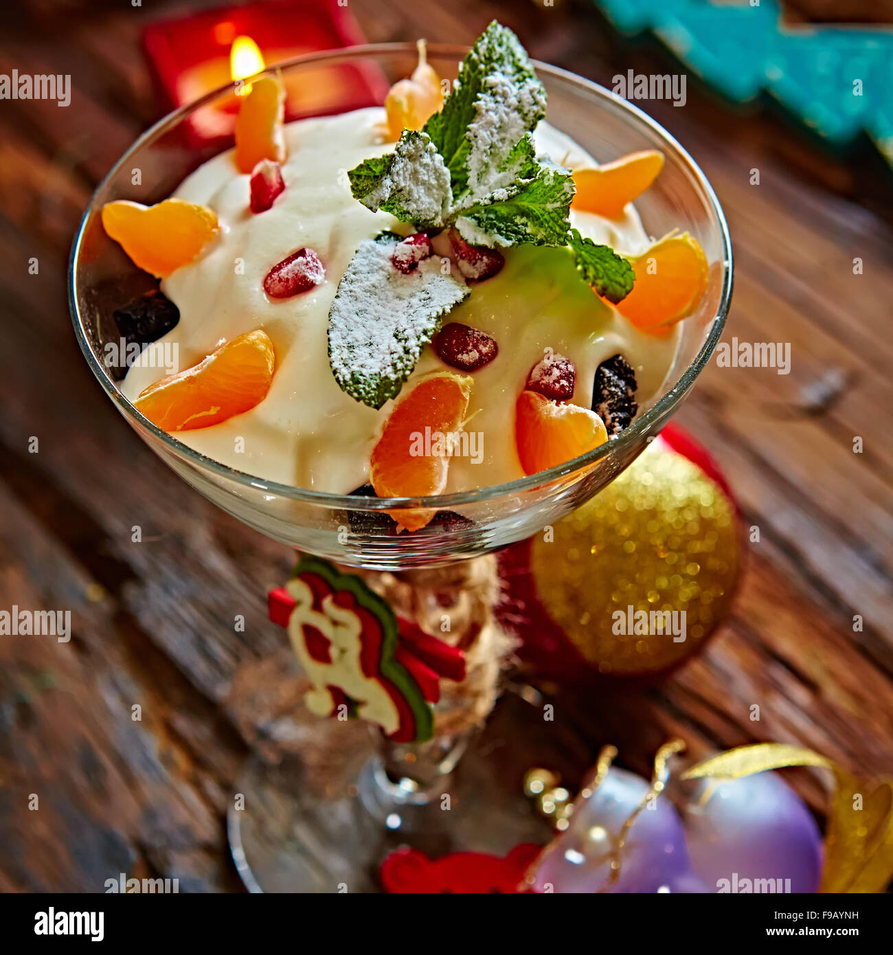 Orange segments dessert hires stock photography and images Alamy