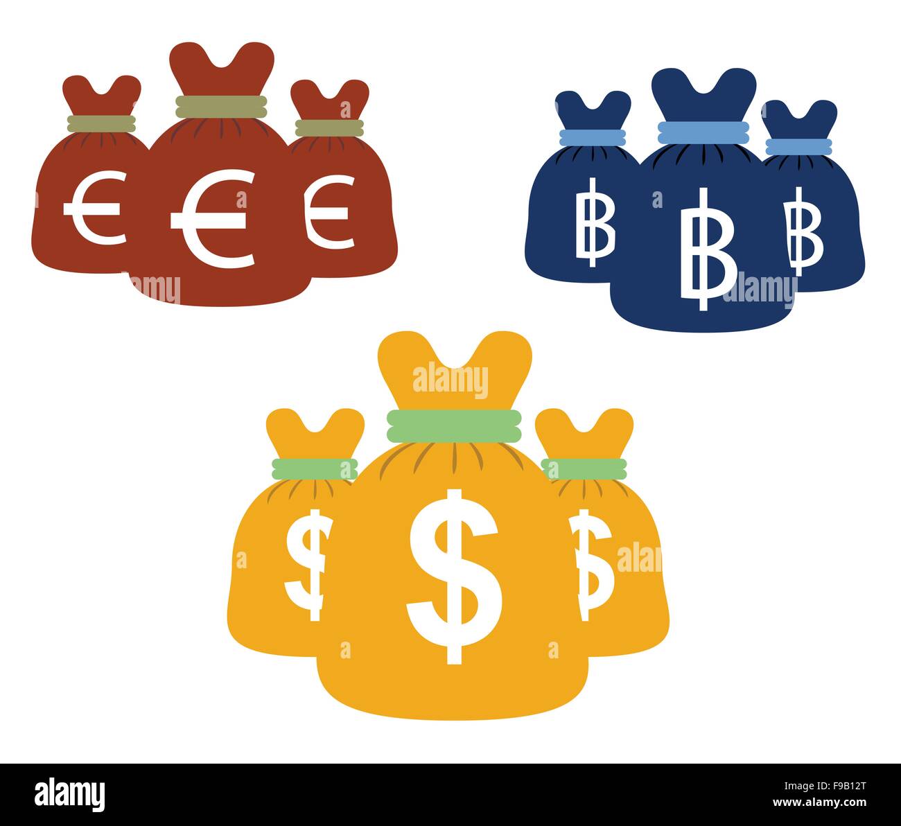 Money bags set vector design Stock Vector Image & Art Alamy