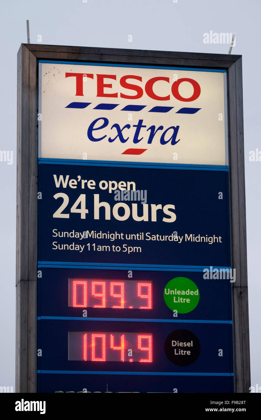 Tesco Petrol Station High Resolution Stock Photography and Images Alamy