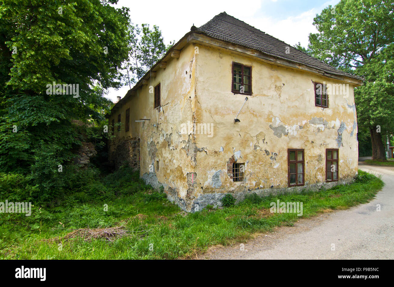 Old stone house Stock Photo