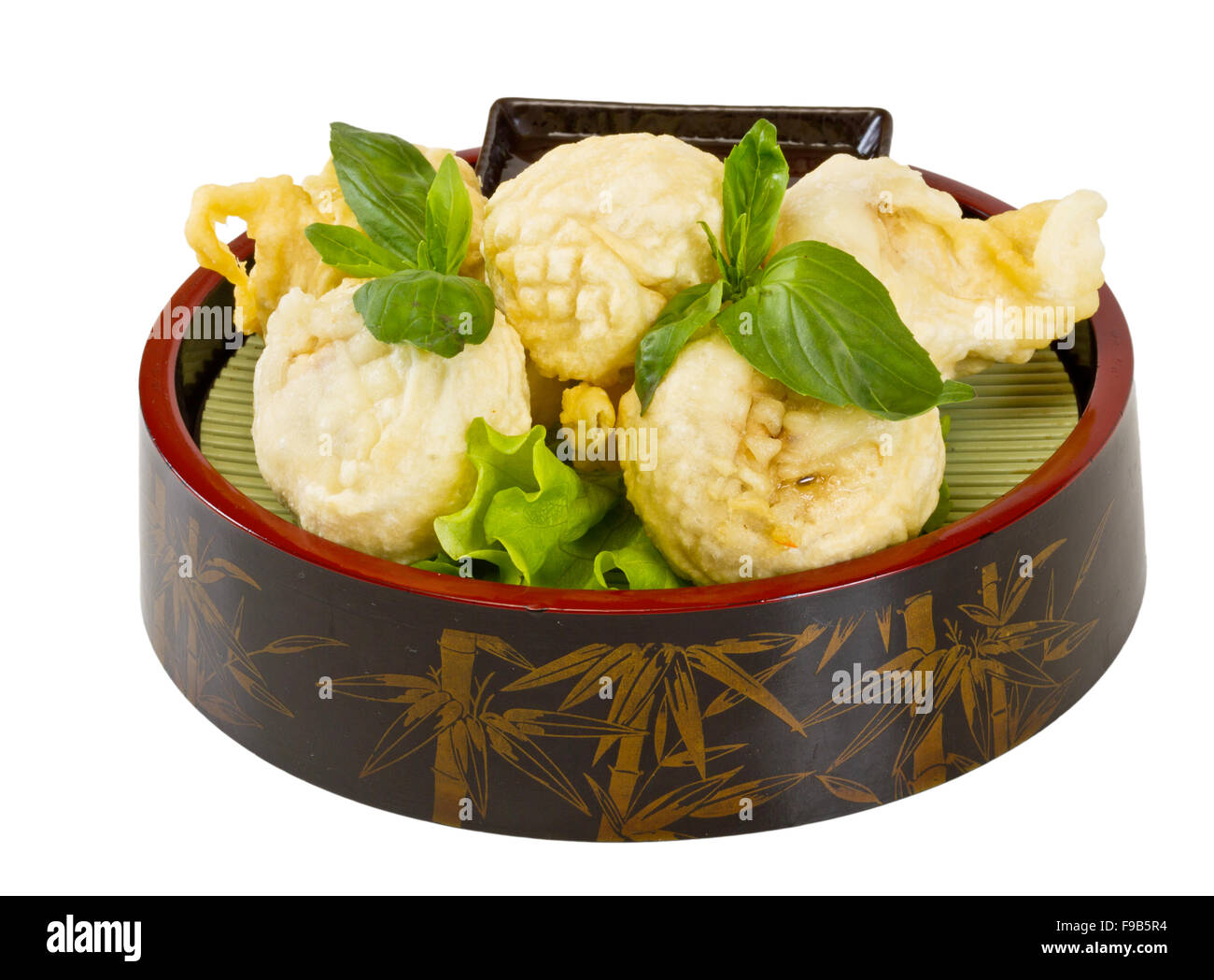 Japanese cuisine, mushroom Tempura Stock Photo Alamy