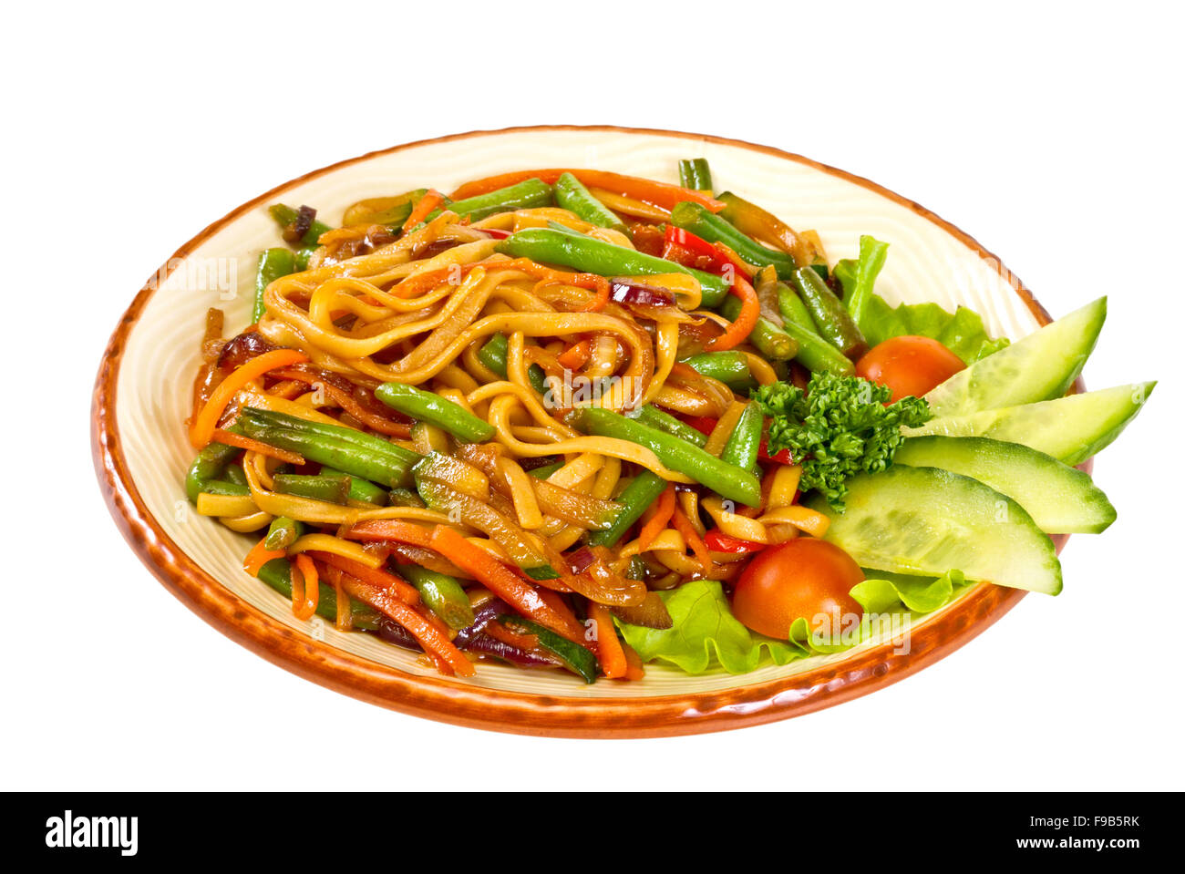 Chinese Fried Noodle Stock Photo Alamy