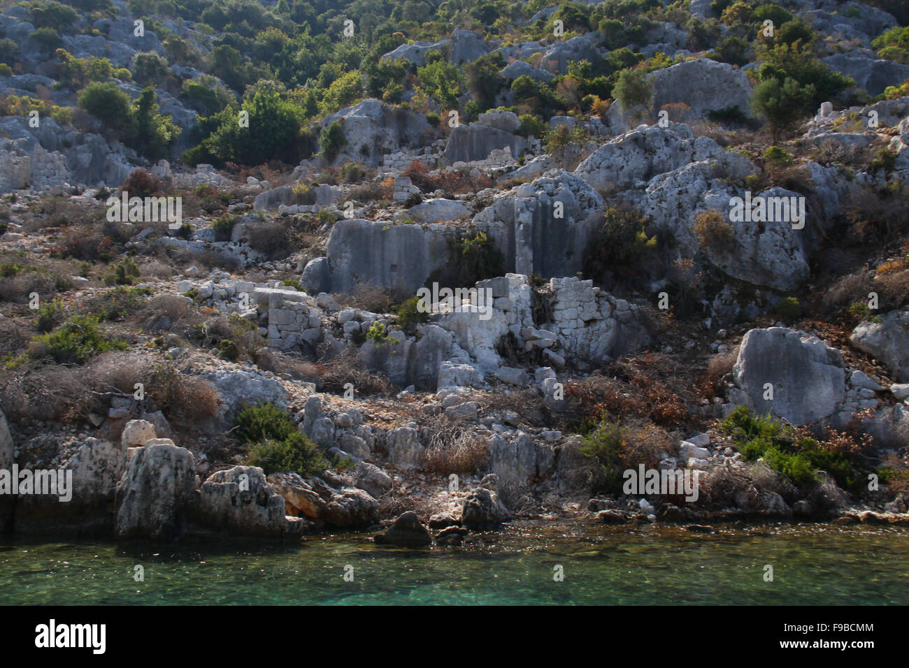 Sea Rocks Turkey Sea and Rocks inTurkey Stock Photo - Alamy