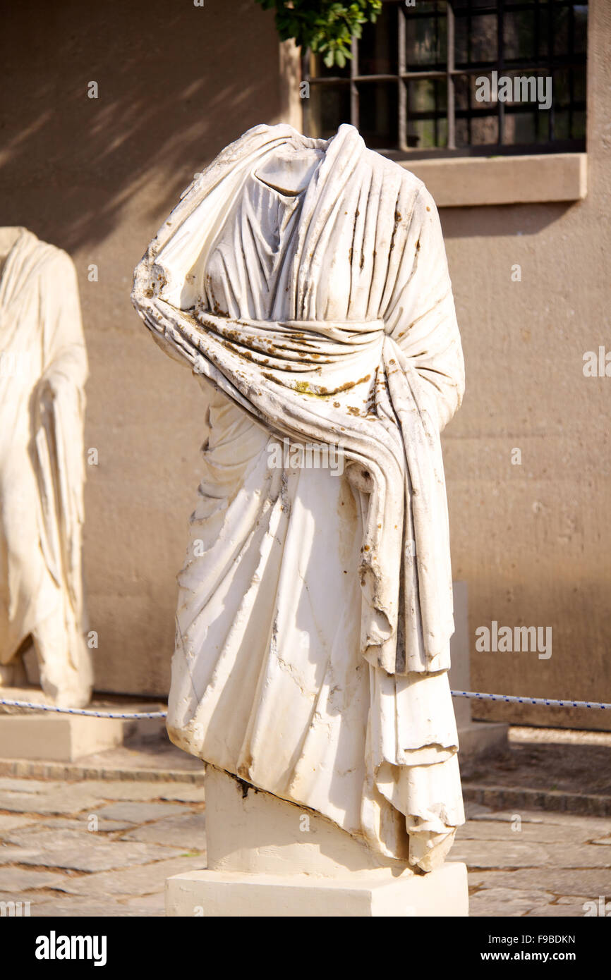 Ancient Greek statues Stock Photo Alamy