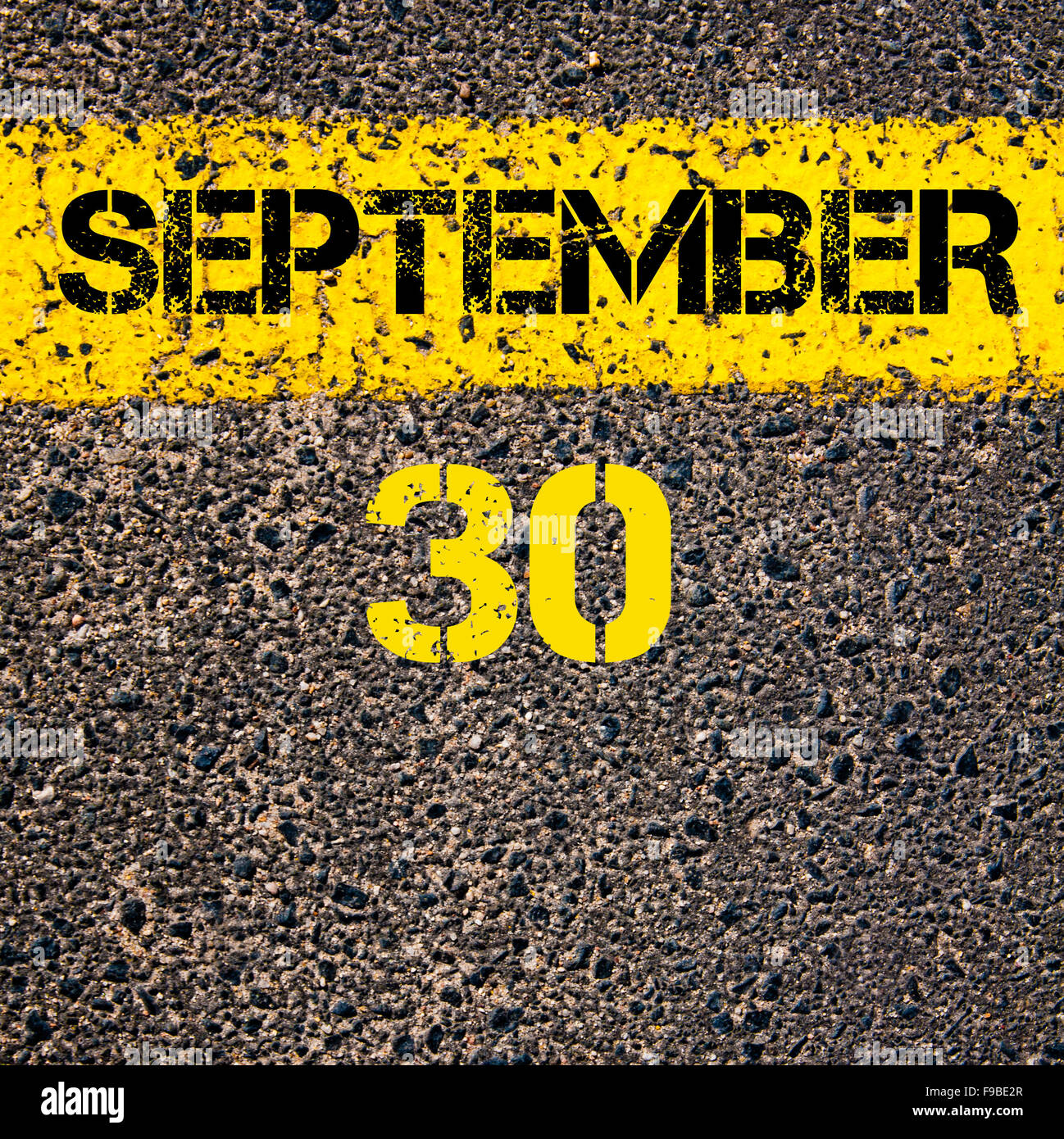 September calendar day written over hi-res stock photography and images -  Alamy