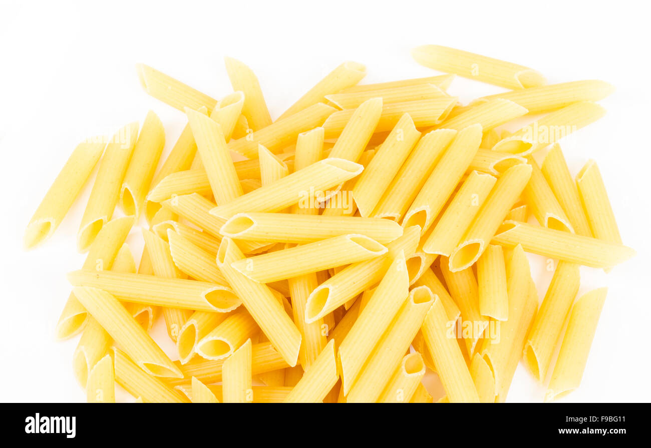 Italian pasta penne Stock Photo - Alamy