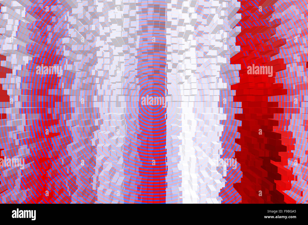 abstract red color background with square pattern template Stock Photo ...