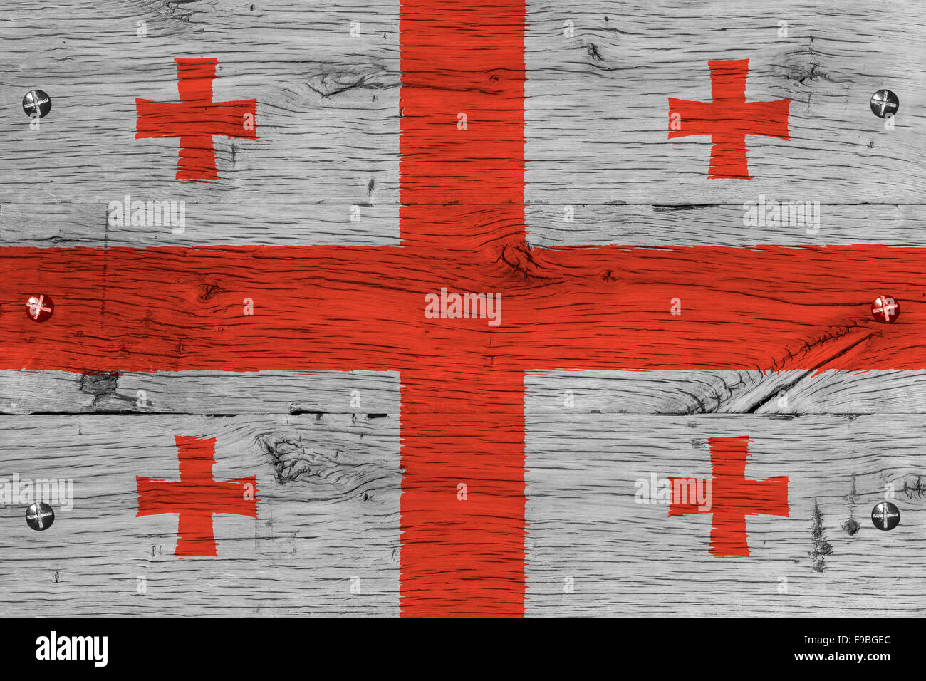 Georgia national flag hi-res stock photography and images - Alamy