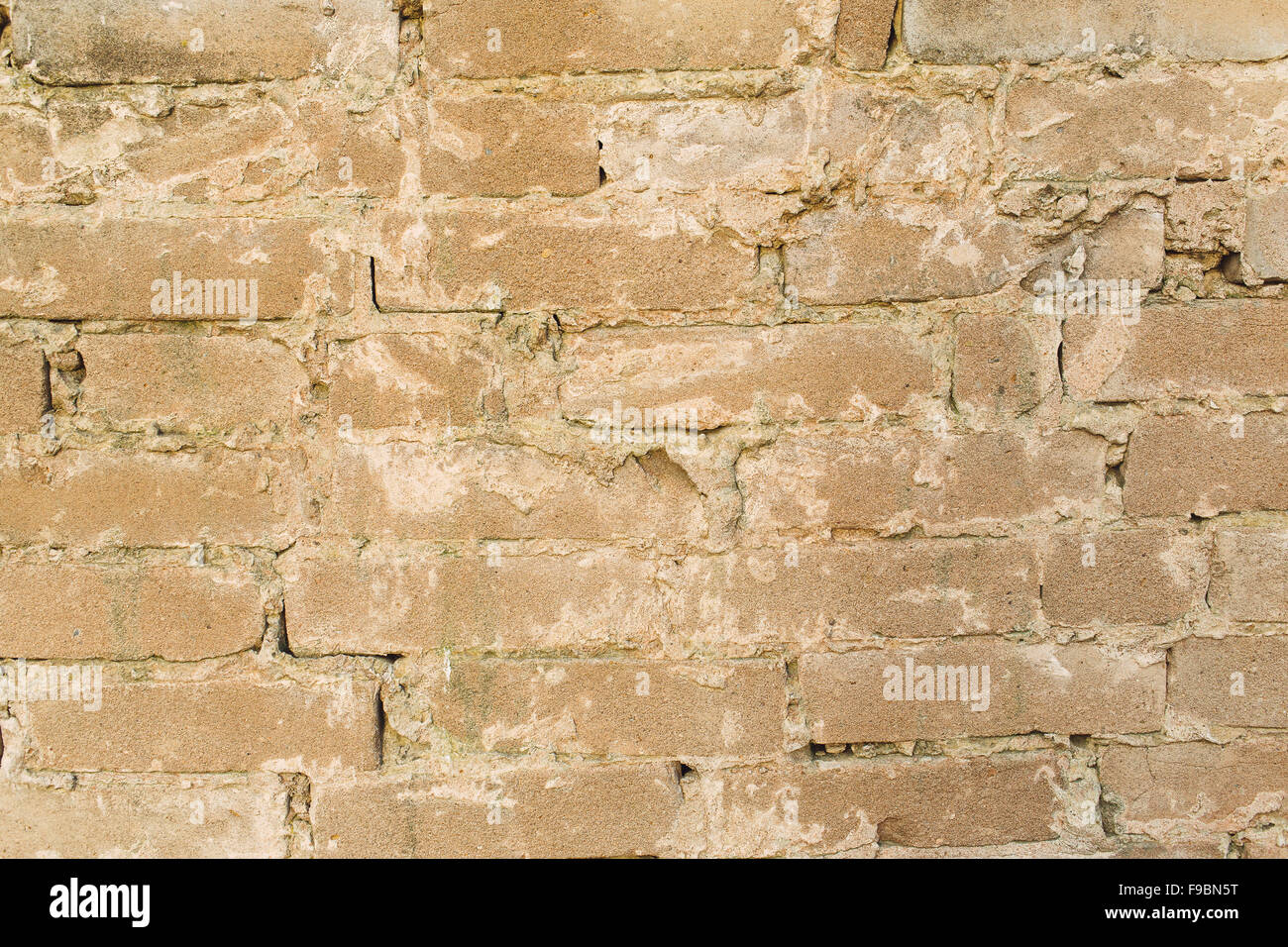 Brown old brick abstract wall background Stock Photo - Alamy