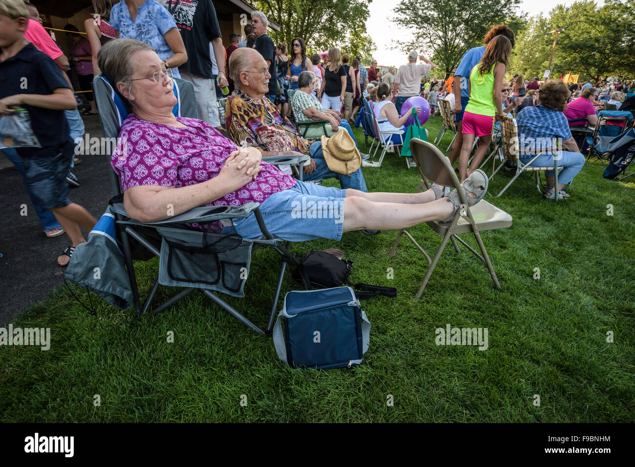 Annual Washington Boro tomato festival in Lancaster county, PA Stock