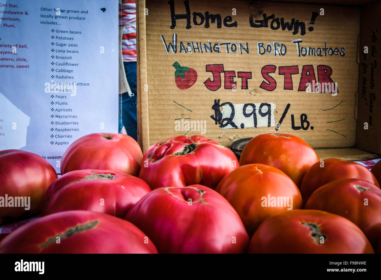 Annual Washington Boro tomato festival in Lancaster county, PA Stock Photo Alamy