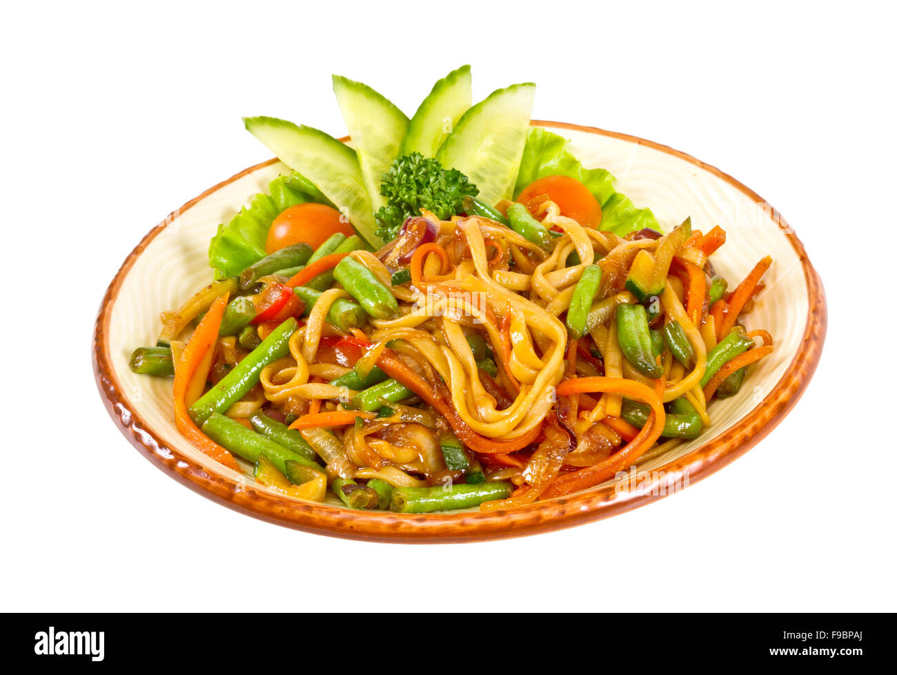 Chinese Fried Noodle Stock Photo Alamy
