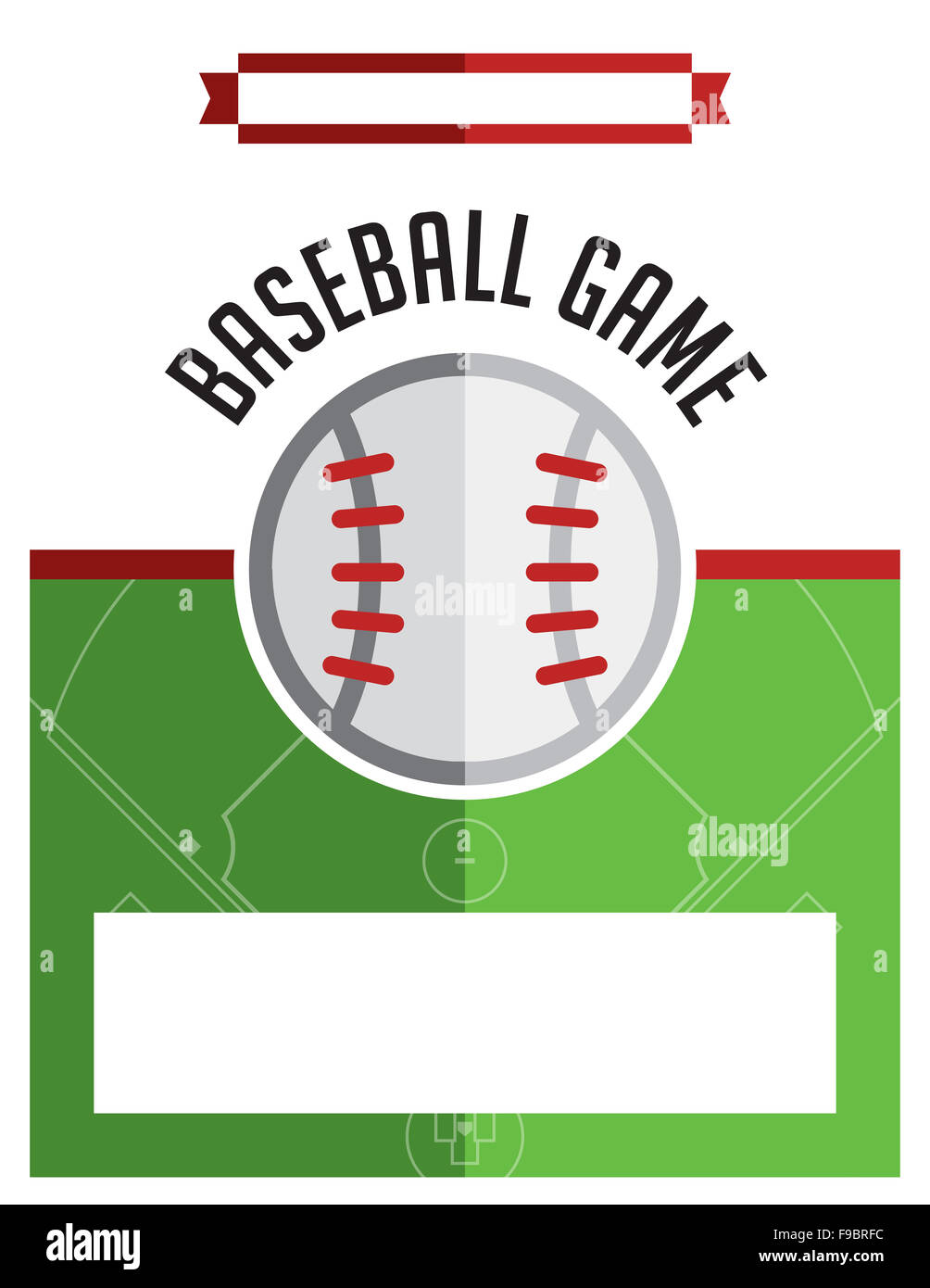 A template flyer background for a baseball game. Vector EPS 10 available  Stock Photo - Alamy