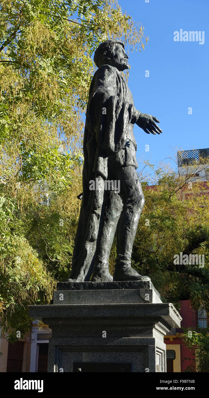 Don Juan statue Seville Spain Stock Photo