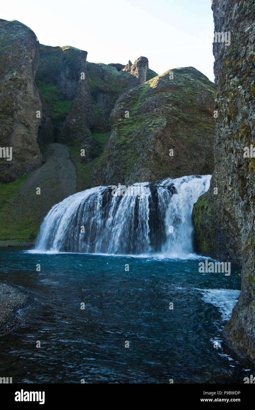 kirkjub-jarklaustur-waterfall-hi-res-stock-photography-and-images-alamy