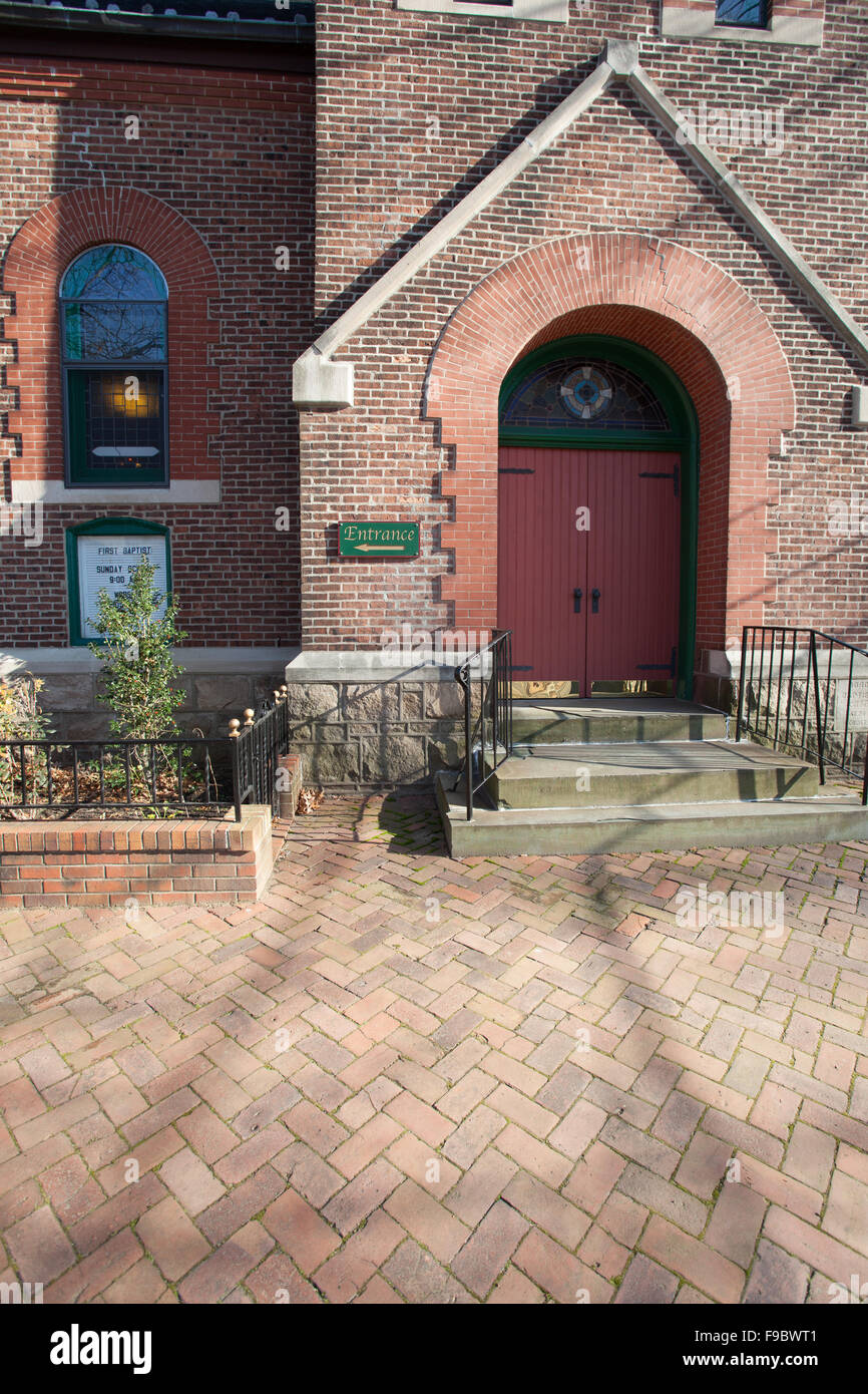 First Baptist Church, Prince Street, Bordentown, NJ. Christmas 2015