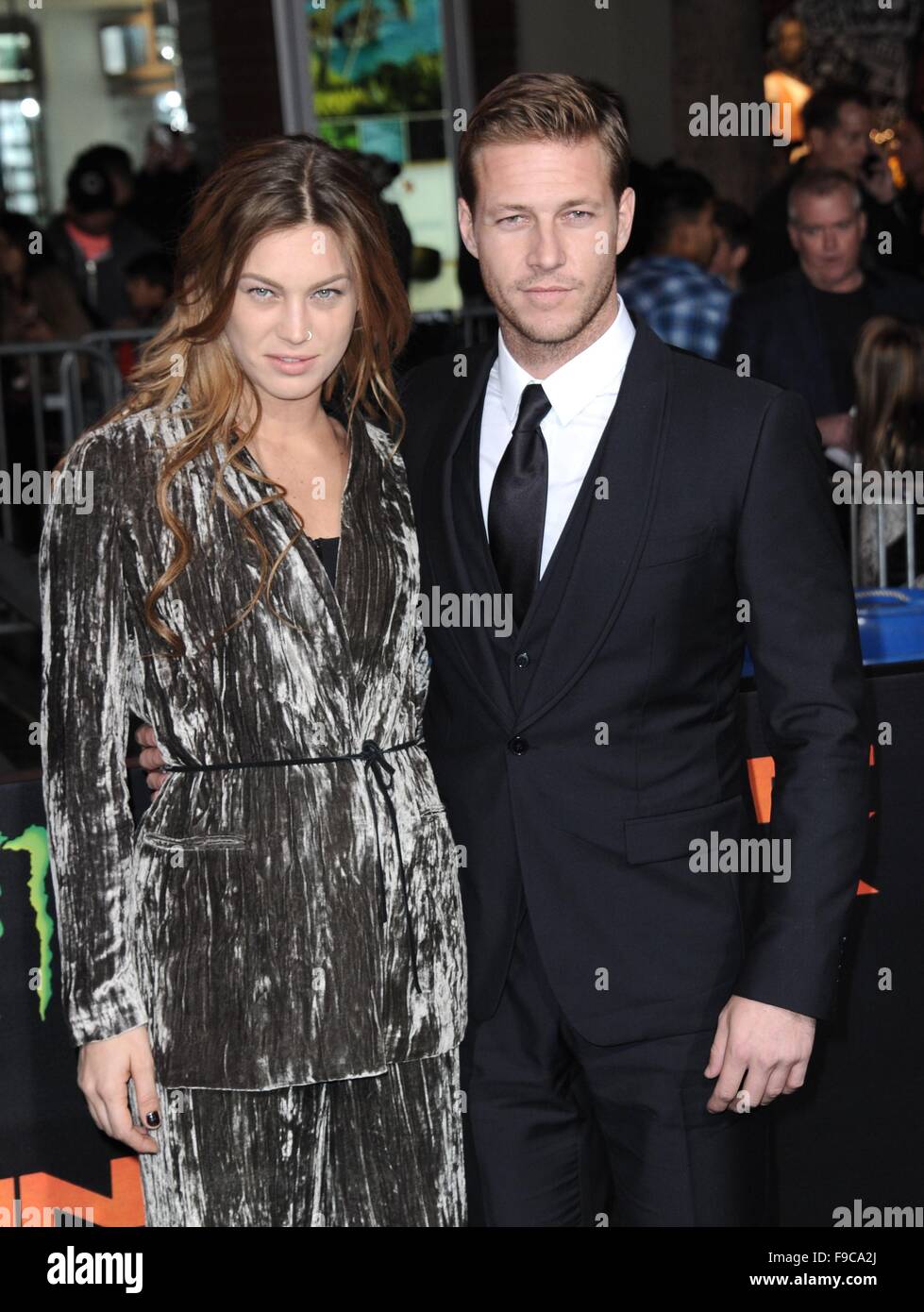 Los Angeles, CA, USA. 15th Dec, 2015. Luke Bracey at arrivals for POINT