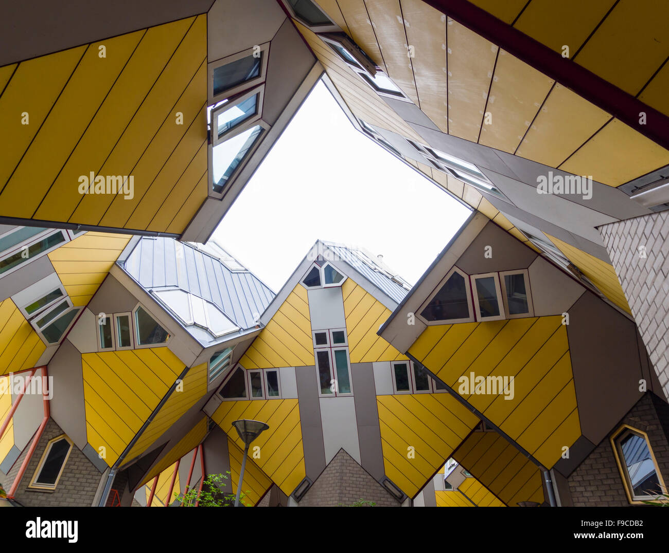 The Cube Houses (Kubuswoningen) of architect Piet Blom at Rotterdam ...