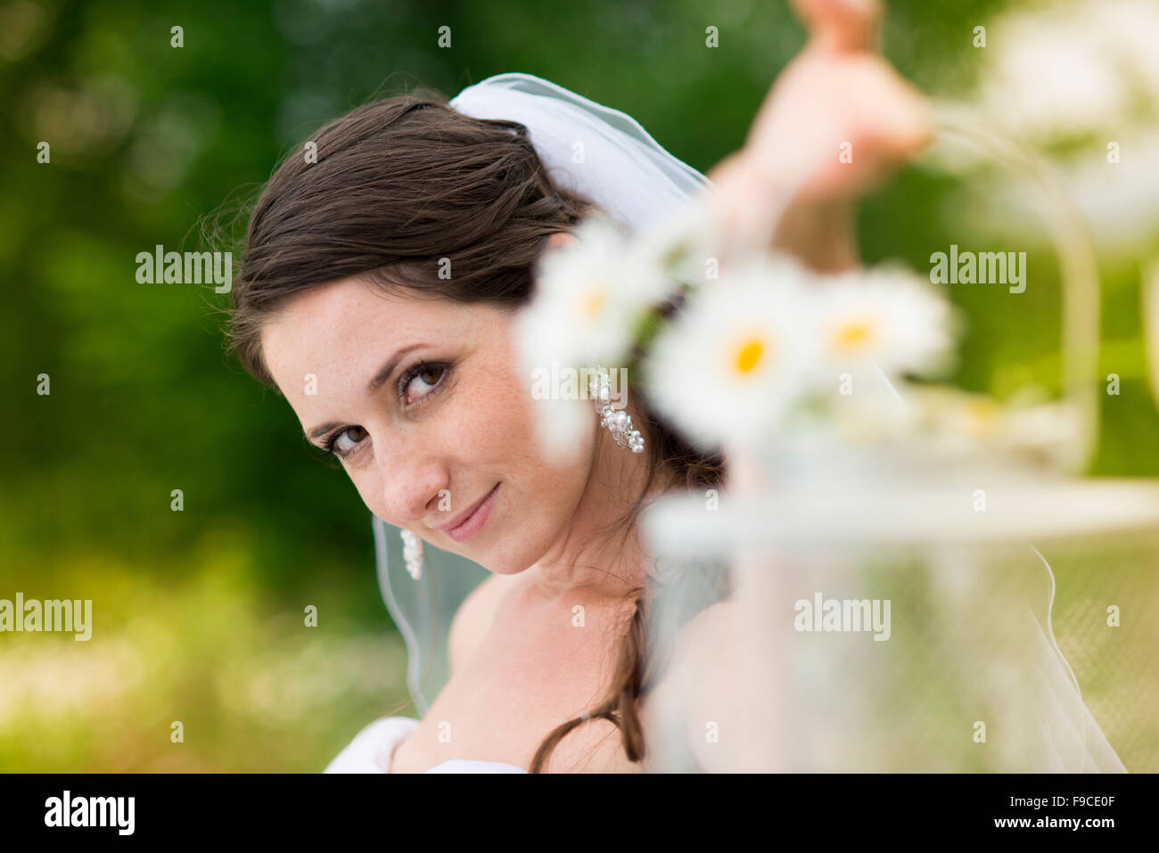Meadow Ann white wedding dress