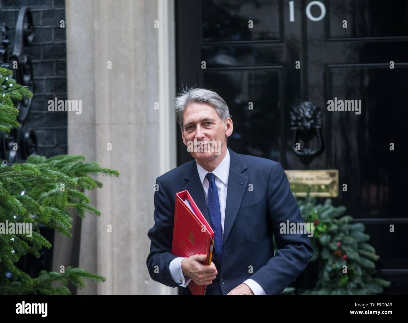 Philip Hammond,Secretary of State for Foreign and Commonwealth Affairs,leaves Downing Street after a Cabinet meeting. Stock Photo