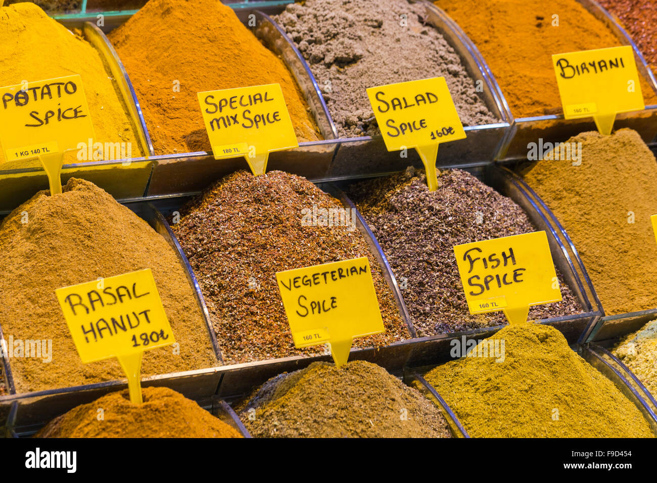 Turkish spices for sale hires stock photography and images Alamy
