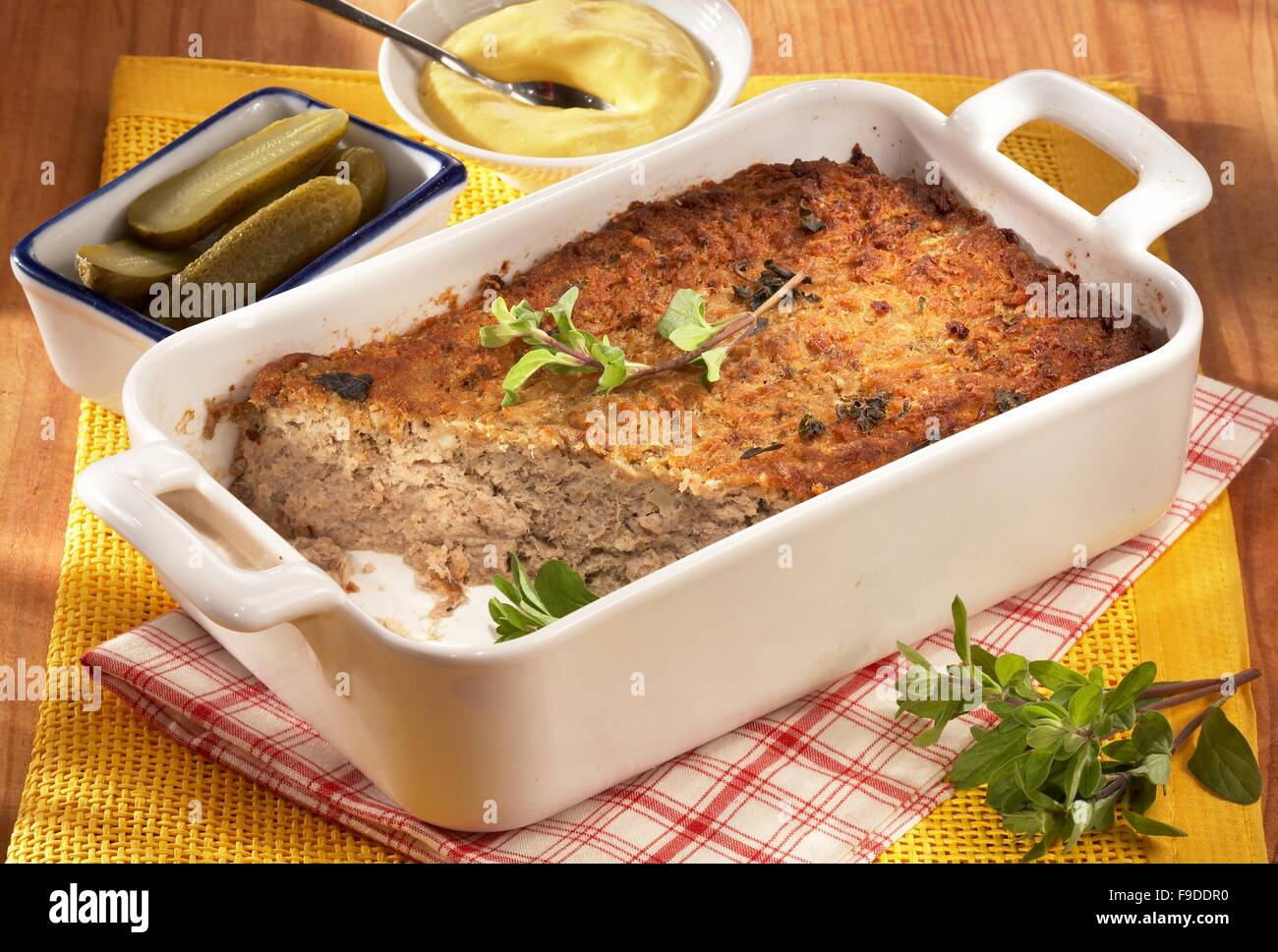 White pudding of pork knuckle hires stock photography and images Alamy