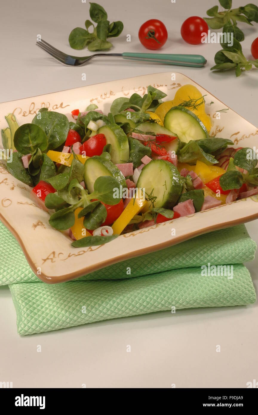 Vitamine Salad Stock Photo