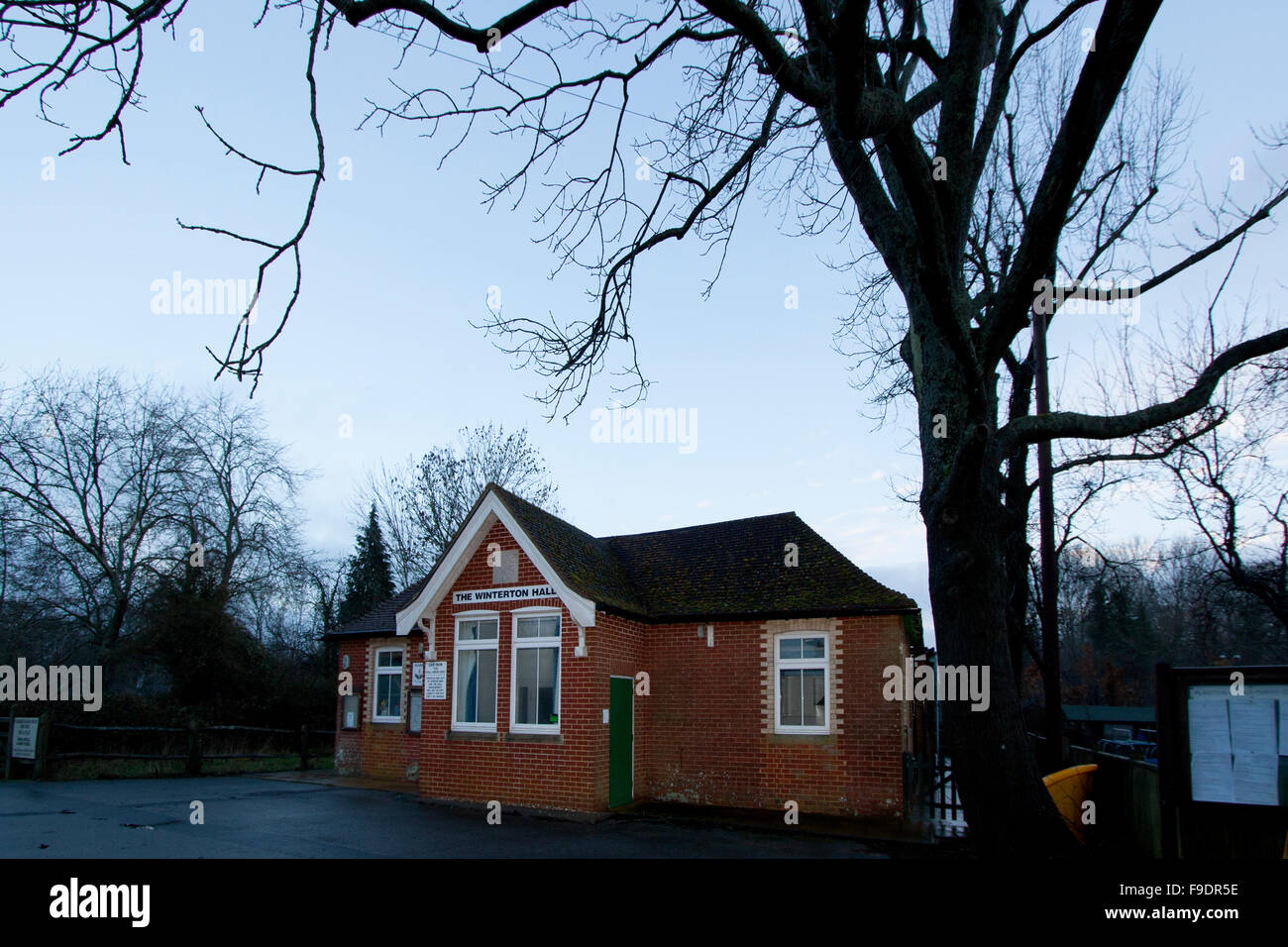 Winterton Village Hall, Plaistow Stock Photo Alamy