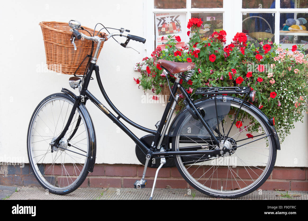 Classic style push-bike, England, UK Stock Photo