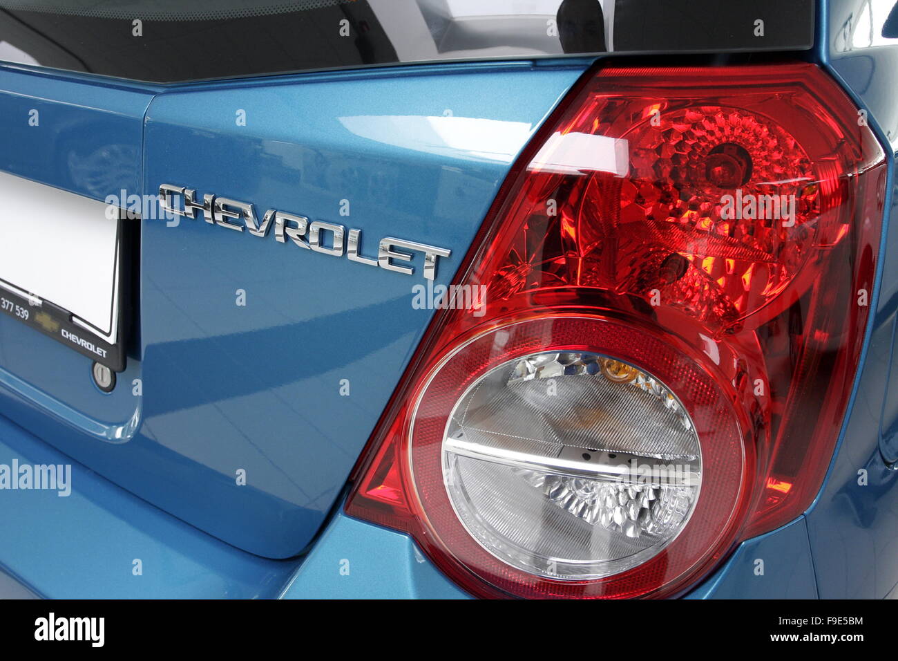 Car Back Lights Stock Photo Alamy