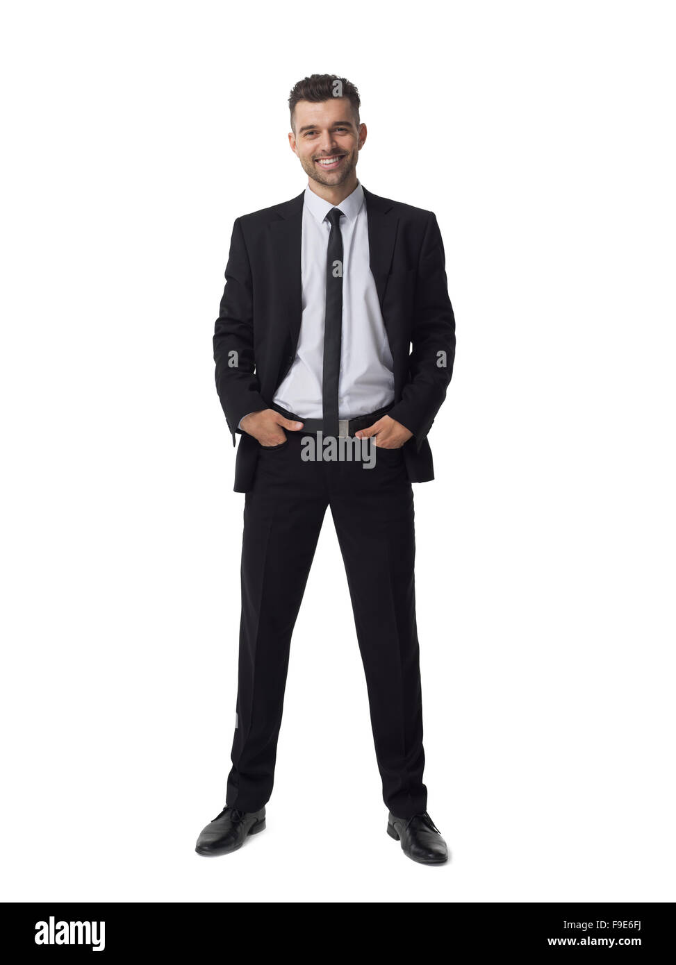 Businessman portrait isolated on white background Stock Photo - Alamy
