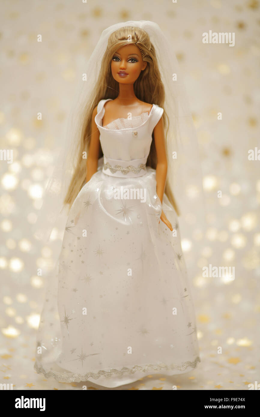 Handmade dress for barbie doll hi-res stock photography and images - Alamy